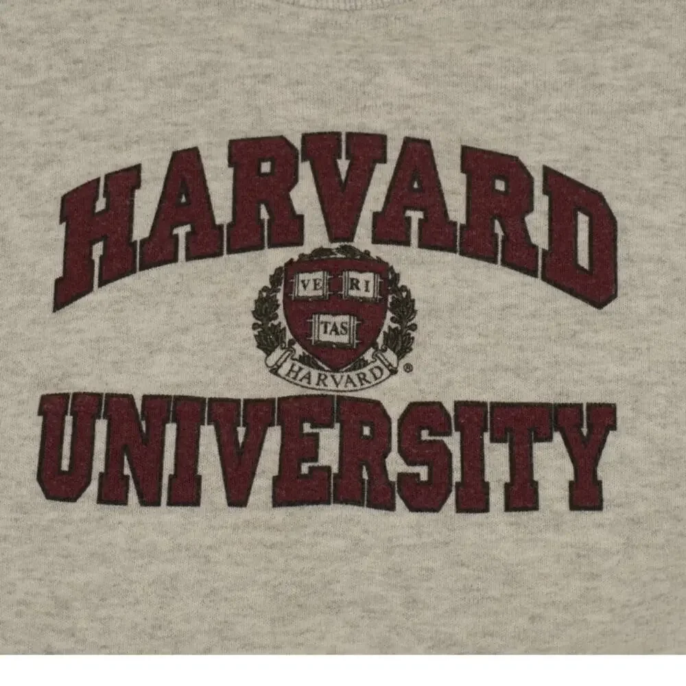 Harvard University Gray Crewneck Sweatshirt Youth 14/16